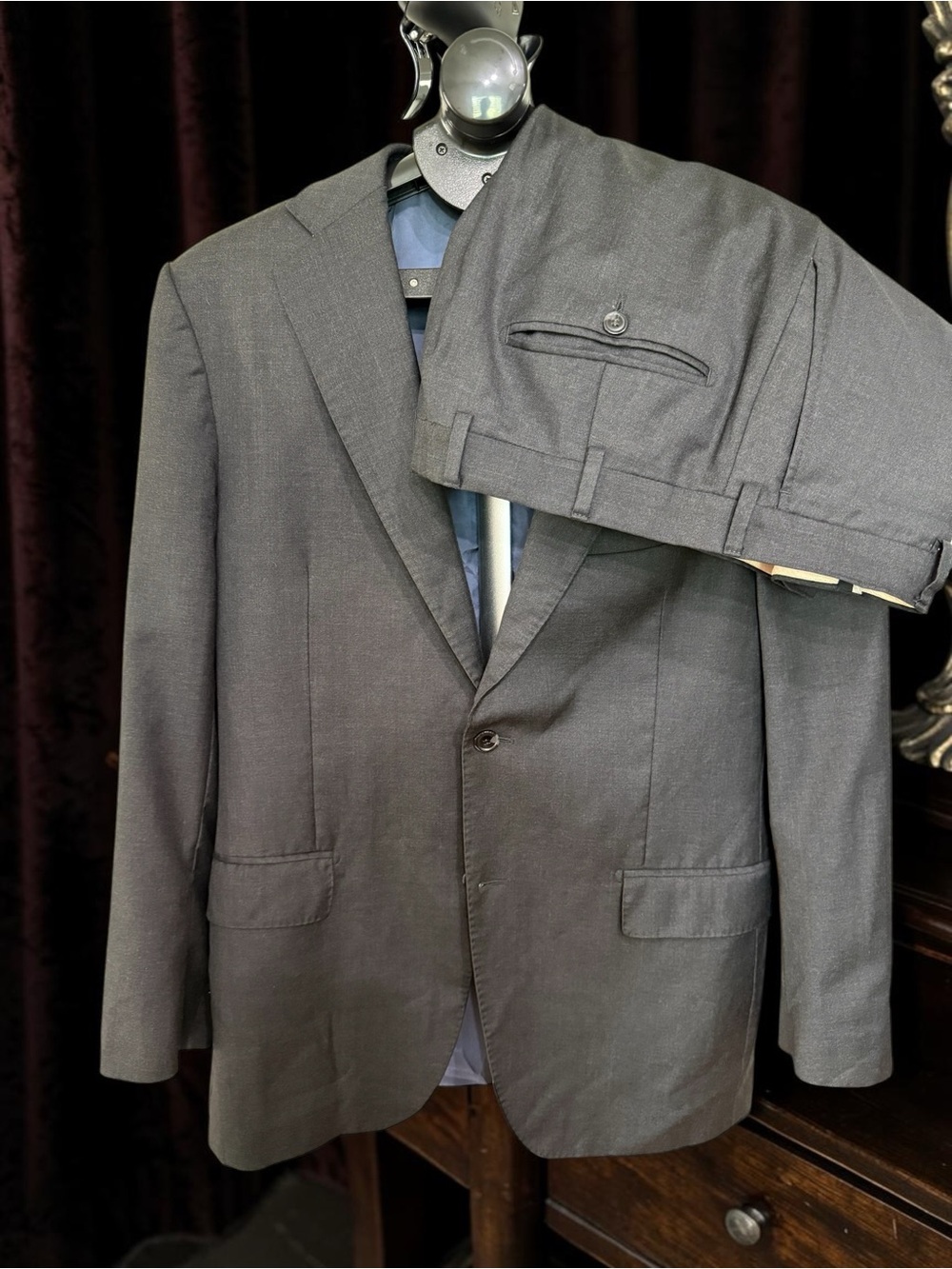 Suitsupply Charcoal Gray Two-Piece Suit